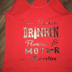 Razor back tank tops